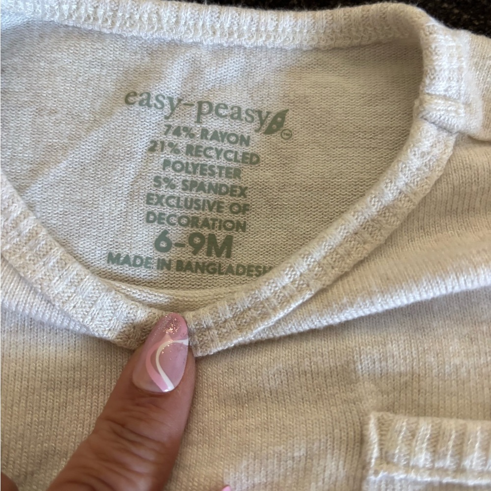Cream Kids Sweater